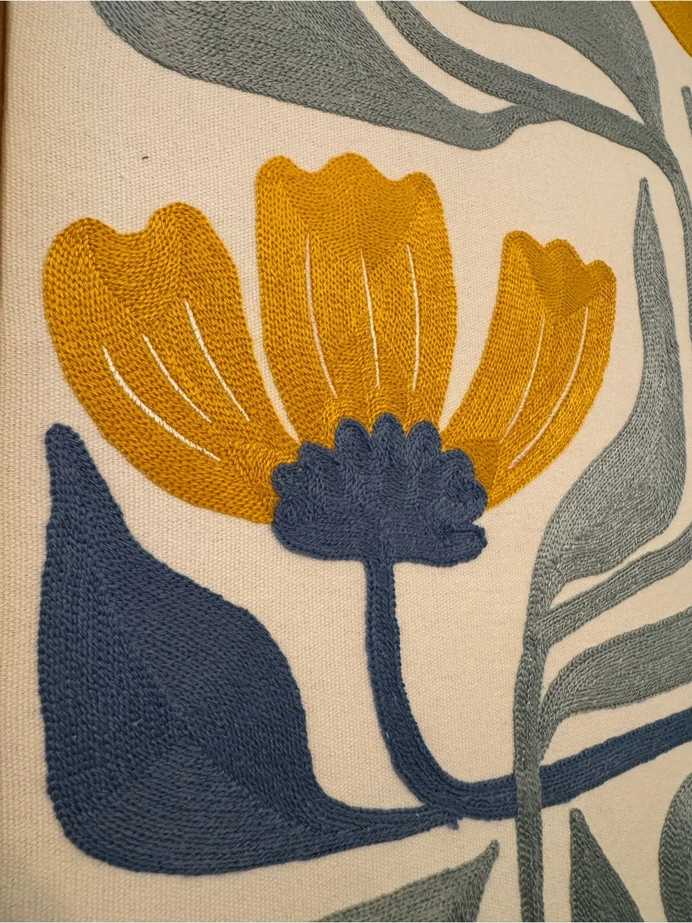 New BP Home Textile Embroidery Wall Art 13” x 26”